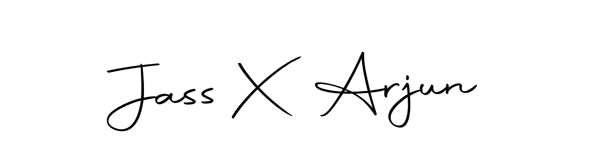 Similarly Autography-DOLnW is the best handwritten signature design. Signature creator online .You can use it as an online autograph creator for name Jass X Arjun. Jass X Arjun signature style 10 images and pictures png