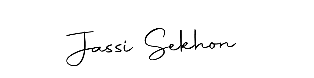 Create a beautiful signature design for name Jassi Sekhon. With this signature (Autography-DOLnW) fonts, you can make a handwritten signature for free. Jassi Sekhon signature style 10 images and pictures png