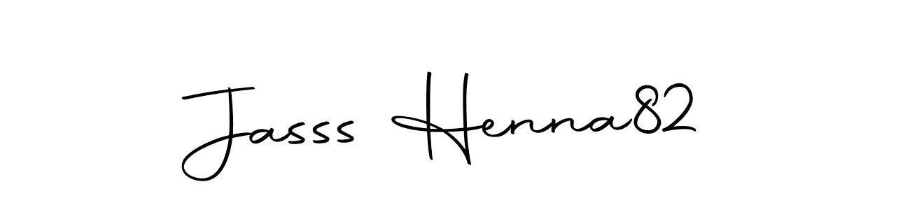 Create a beautiful signature design for name Jasss Henna82. With this signature (Autography-DOLnW) fonts, you can make a handwritten signature for free. Jasss Henna82 signature style 10 images and pictures png