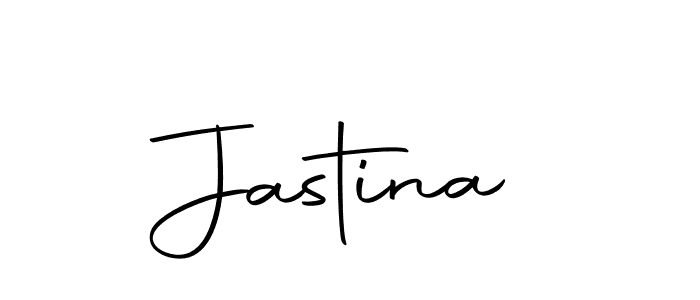 Use a signature maker to create a handwritten signature online. With this signature software, you can design (Autography-DOLnW) your own signature for name Jastina. Jastina signature style 10 images and pictures png