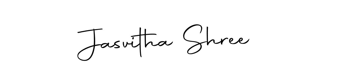 Make a beautiful signature design for name Jasvitha Shree. With this signature (Autography-DOLnW) style, you can create a handwritten signature for free. Jasvitha Shree signature style 10 images and pictures png