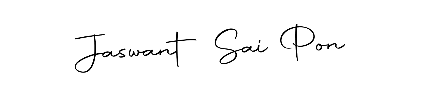 Make a short Jaswant Sai Pon signature style. Manage your documents anywhere anytime using Autography-DOLnW. Create and add eSignatures, submit forms, share and send files easily. Jaswant Sai Pon signature style 10 images and pictures png