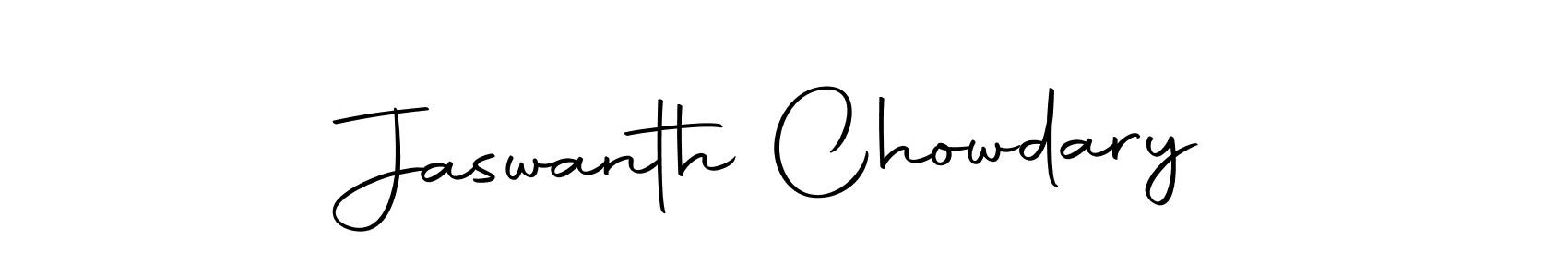 The best way (Autography-DOLnW) to make a short signature is to pick only two or three words in your name. The name Jaswanth Chowdary include a total of six letters. For converting this name. Jaswanth Chowdary signature style 10 images and pictures png