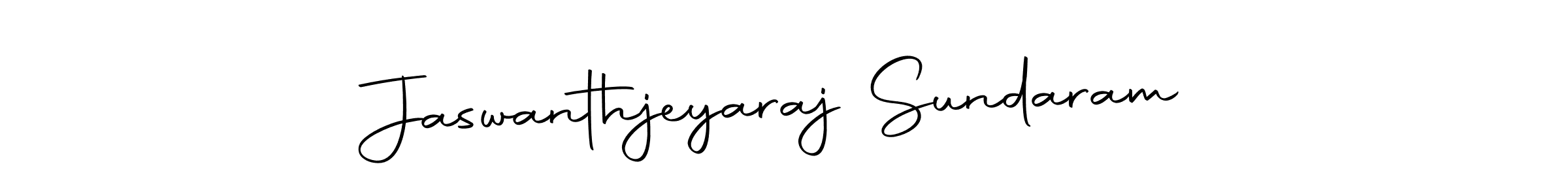 Make a short Jaswanthjeyaraj Sundaram signature style. Manage your documents anywhere anytime using Autography-DOLnW. Create and add eSignatures, submit forms, share and send files easily. Jaswanthjeyaraj Sundaram signature style 10 images and pictures png