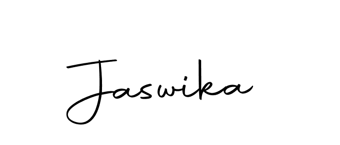The best way (Autography-DOLnW) to make a short signature is to pick only two or three words in your name. The name Jaswika include a total of six letters. For converting this name. Jaswika signature style 10 images and pictures png
