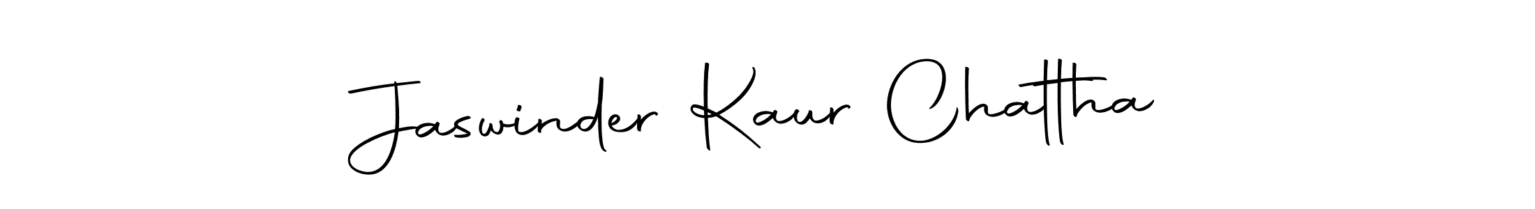 Use a signature maker to create a handwritten signature online. With this signature software, you can design (Autography-DOLnW) your own signature for name Jaswinder Kaur Chattha. Jaswinder Kaur Chattha signature style 10 images and pictures png