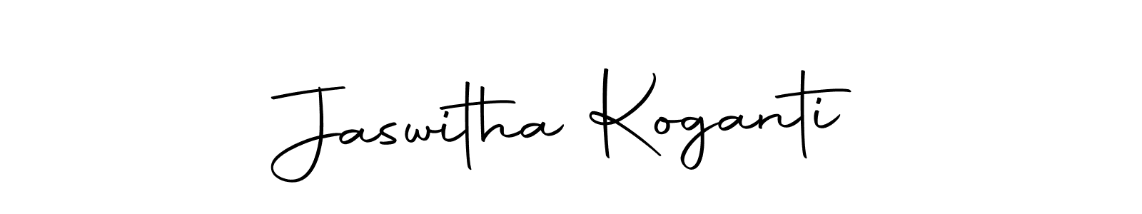 if you are searching for the best signature style for your name Jaswitha Koganti. so please give up your signature search. here we have designed multiple signature styles  using Autography-DOLnW. Jaswitha Koganti signature style 10 images and pictures png
