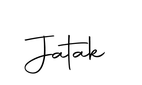 How to make Jatak signature? Autography-DOLnW is a professional autograph style. Create handwritten signature for Jatak name. Jatak signature style 10 images and pictures png
