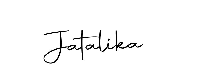 Here are the top 10 professional signature styles for the name Jatalika. These are the best autograph styles you can use for your name. Jatalika signature style 10 images and pictures png