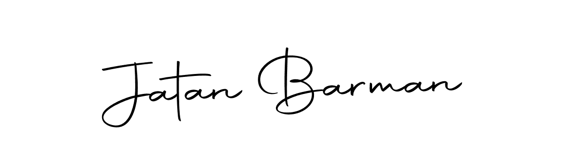 You should practise on your own different ways (Autography-DOLnW) to write your name (Jatan Barman) in signature. don't let someone else do it for you. Jatan Barman signature style 10 images and pictures png