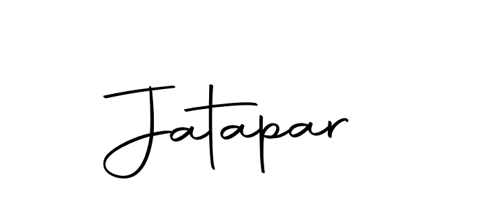 Use a signature maker to create a handwritten signature online. With this signature software, you can design (Autography-DOLnW) your own signature for name Jatapar. Jatapar signature style 10 images and pictures png