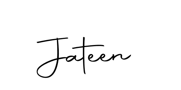 Create a beautiful signature design for name Jateen. With this signature (Autography-DOLnW) fonts, you can make a handwritten signature for free. Jateen signature style 10 images and pictures png