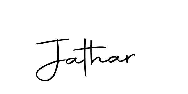 Jathar stylish signature style. Best Handwritten Sign (Autography-DOLnW) for my name. Handwritten Signature Collection Ideas for my name Jathar. Jathar signature style 10 images and pictures png