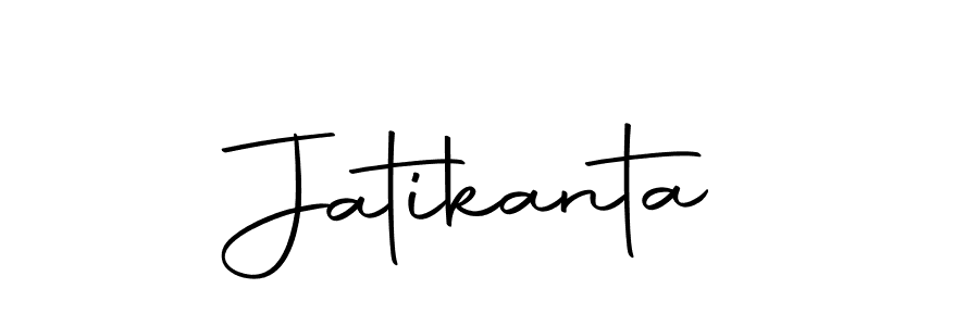 Create a beautiful signature design for name Jatikanta. With this signature (Autography-DOLnW) fonts, you can make a handwritten signature for free. Jatikanta signature style 10 images and pictures png