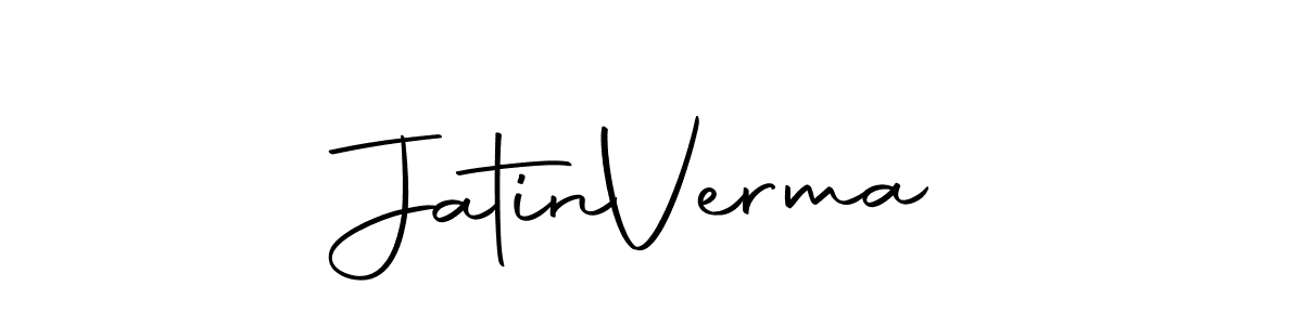 You can use this online signature creator to create a handwritten signature for the name Jatin  Verma. This is the best online autograph maker. Jatin  Verma signature style 10 images and pictures png