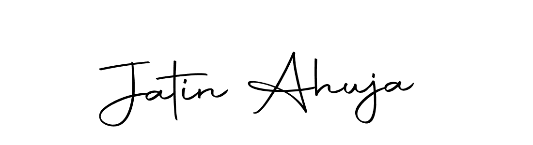 You should practise on your own different ways (Autography-DOLnW) to write your name (Jatin Ahuja) in signature. don't let someone else do it for you. Jatin Ahuja signature style 10 images and pictures png
