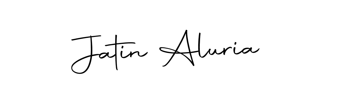 Design your own signature with our free online signature maker. With this signature software, you can create a handwritten (Autography-DOLnW) signature for name Jatin Aluria. Jatin Aluria signature style 10 images and pictures png