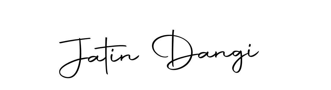 Make a short Jatin Dangi signature style. Manage your documents anywhere anytime using Autography-DOLnW. Create and add eSignatures, submit forms, share and send files easily. Jatin Dangi signature style 10 images and pictures png
