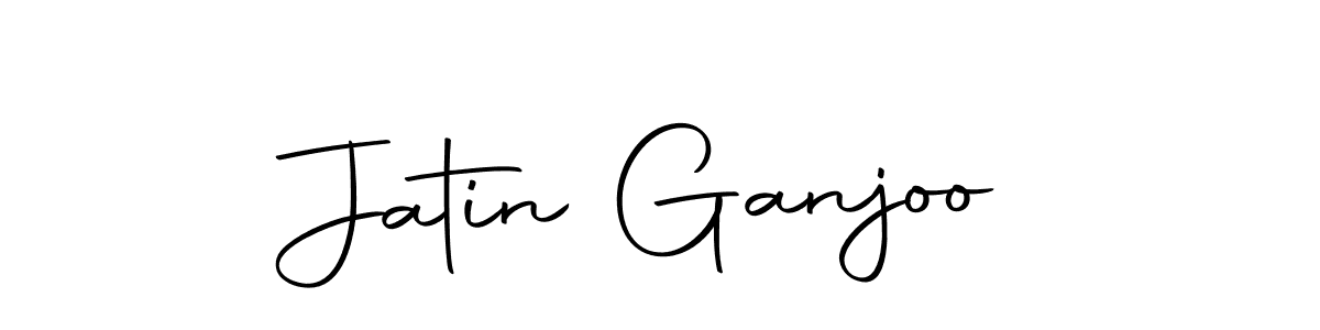 Also we have Jatin Ganjoo name is the best signature style. Create professional handwritten signature collection using Autography-DOLnW autograph style. Jatin Ganjoo signature style 10 images and pictures png