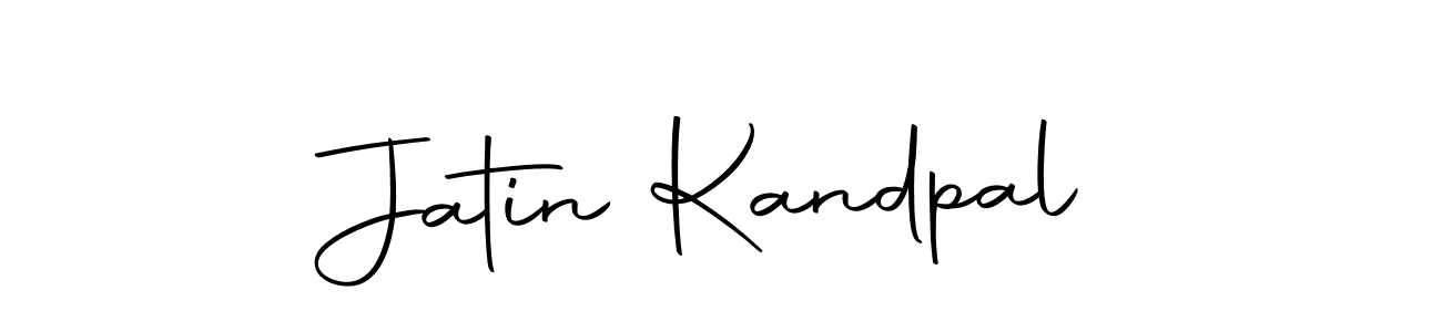 Create a beautiful signature design for name Jatin Kandpal. With this signature (Autography-DOLnW) fonts, you can make a handwritten signature for free. Jatin Kandpal signature style 10 images and pictures png