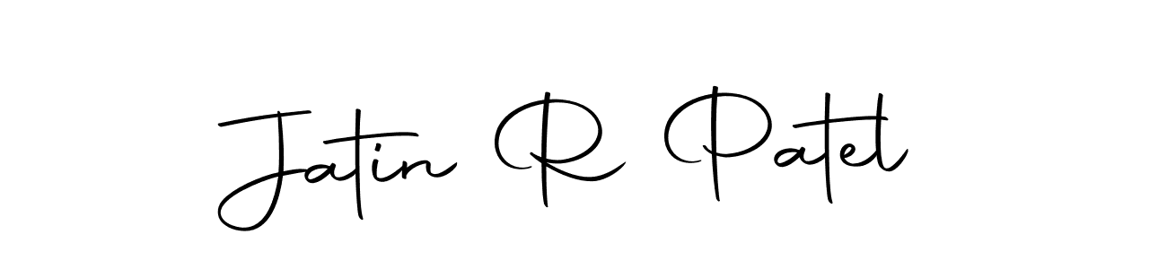 Make a beautiful signature design for name Jatin R Patel. Use this online signature maker to create a handwritten signature for free. Jatin R Patel signature style 10 images and pictures png