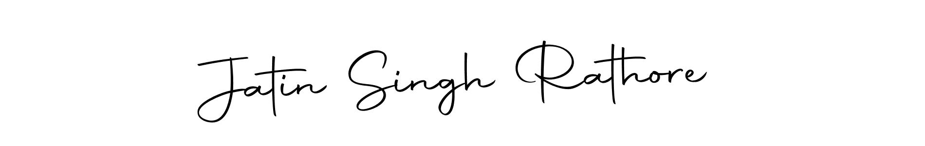 Create a beautiful signature design for name Jatin Singh Rathore. With this signature (Autography-DOLnW) fonts, you can make a handwritten signature for free. Jatin Singh Rathore signature style 10 images and pictures png