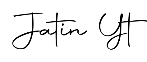 Use a signature maker to create a handwritten signature online. With this signature software, you can design (Autography-DOLnW) your own signature for name Jatin Yt. Jatin Yt signature style 10 images and pictures png