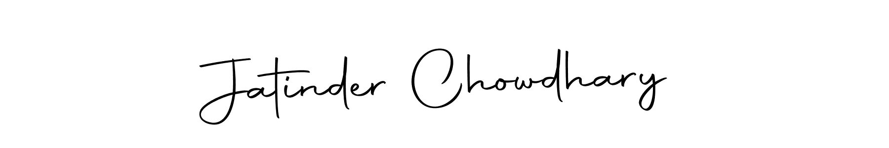 How to make Jatinder Chowdhary signature? Autography-DOLnW is a professional autograph style. Create handwritten signature for Jatinder Chowdhary name. Jatinder Chowdhary signature style 10 images and pictures png