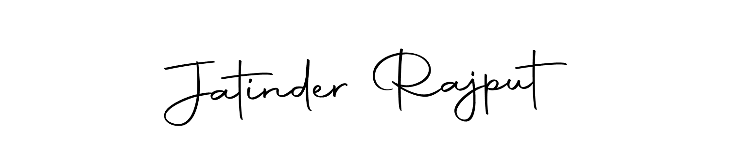 Also we have Jatinder Rajput name is the best signature style. Create professional handwritten signature collection using Autography-DOLnW autograph style. Jatinder Rajput signature style 10 images and pictures png