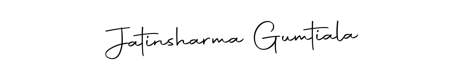 Make a beautiful signature design for name Jatinsharma Gumtiala. With this signature (Autography-DOLnW) style, you can create a handwritten signature for free. Jatinsharma Gumtiala signature style 10 images and pictures png