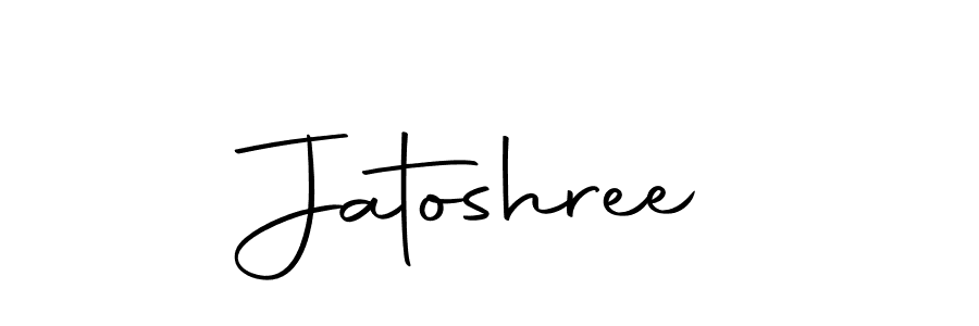 How to make Jatoshree signature? Autography-DOLnW is a professional autograph style. Create handwritten signature for Jatoshree name. Jatoshree signature style 10 images and pictures png