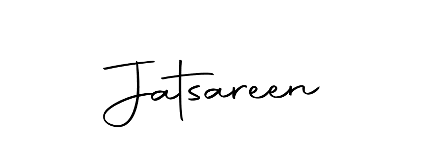 You should practise on your own different ways (Autography-DOLnW) to write your name (Jatsareen) in signature. don't let someone else do it for you. Jatsareen signature style 10 images and pictures png