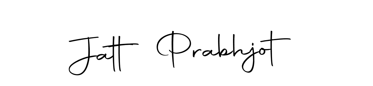 Autography-DOLnW is a professional signature style that is perfect for those who want to add a touch of class to their signature. It is also a great choice for those who want to make their signature more unique. Get Jatt Prabhjot name to fancy signature for free. Jatt Prabhjot signature style 10 images and pictures png