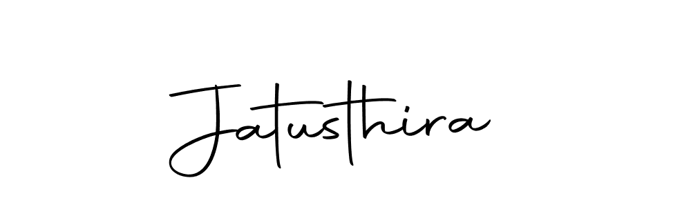 How to make Jatusthira signature? Autography-DOLnW is a professional autograph style. Create handwritten signature for Jatusthira name. Jatusthira signature style 10 images and pictures png