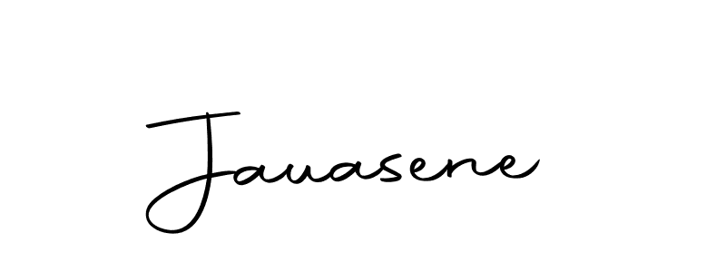 Use a signature maker to create a handwritten signature online. With this signature software, you can design (Autography-DOLnW) your own signature for name Jauasene. Jauasene signature style 10 images and pictures png