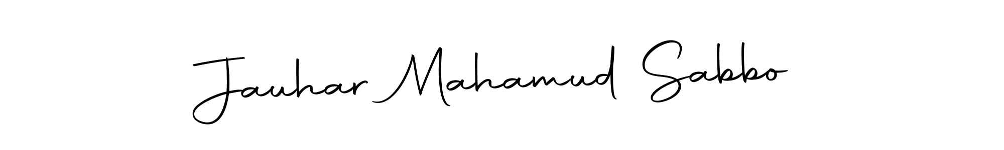 Also we have Jauhar Mahamud Sabbo name is the best signature style. Create professional handwritten signature collection using Autography-DOLnW autograph style. Jauhar Mahamud Sabbo signature style 10 images and pictures png