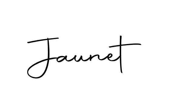 Make a beautiful signature design for name Jaunet. Use this online signature maker to create a handwritten signature for free. Jaunet signature style 10 images and pictures png