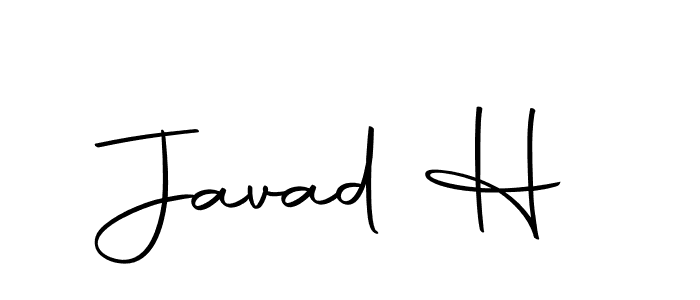 Make a beautiful signature design for name Javad H. With this signature (Autography-DOLnW) style, you can create a handwritten signature for free. Javad H signature style 10 images and pictures png