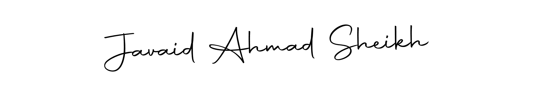 You should practise on your own different ways (Autography-DOLnW) to write your name (Javaid Ahmad Sheikh) in signature. don't let someone else do it for you. Javaid Ahmad Sheikh signature style 10 images and pictures png