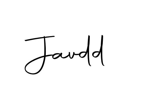 Use a signature maker to create a handwritten signature online. With this signature software, you can design (Autography-DOLnW) your own signature for name Javdd. Javdd signature style 10 images and pictures png