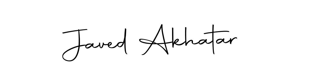 How to make Javed Akhatar name signature. Use Autography-DOLnW style for creating short signs online. This is the latest handwritten sign. Javed Akhatar signature style 10 images and pictures png
