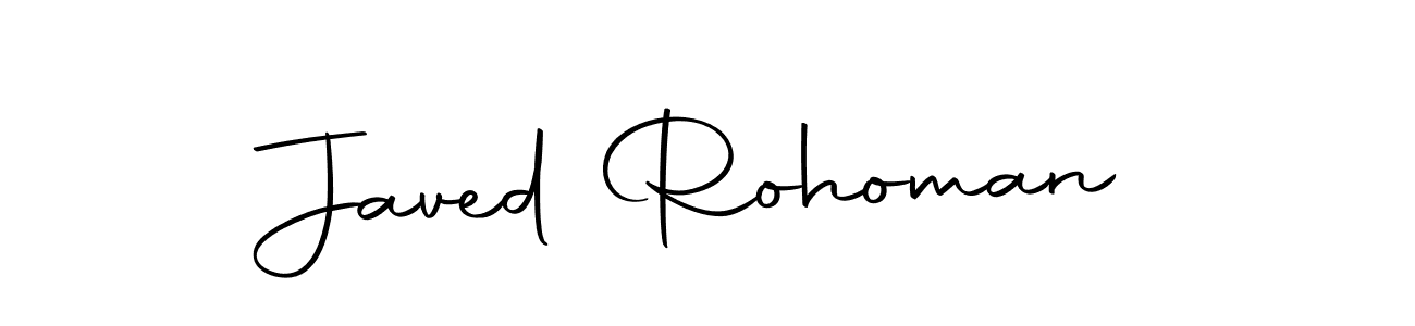 Javed Rohoman stylish signature style. Best Handwritten Sign (Autography-DOLnW) for my name. Handwritten Signature Collection Ideas for my name Javed Rohoman. Javed Rohoman signature style 10 images and pictures png