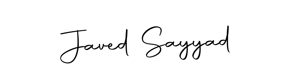 Make a short Javed Sayyad signature style. Manage your documents anywhere anytime using Autography-DOLnW. Create and add eSignatures, submit forms, share and send files easily. Javed Sayyad signature style 10 images and pictures png