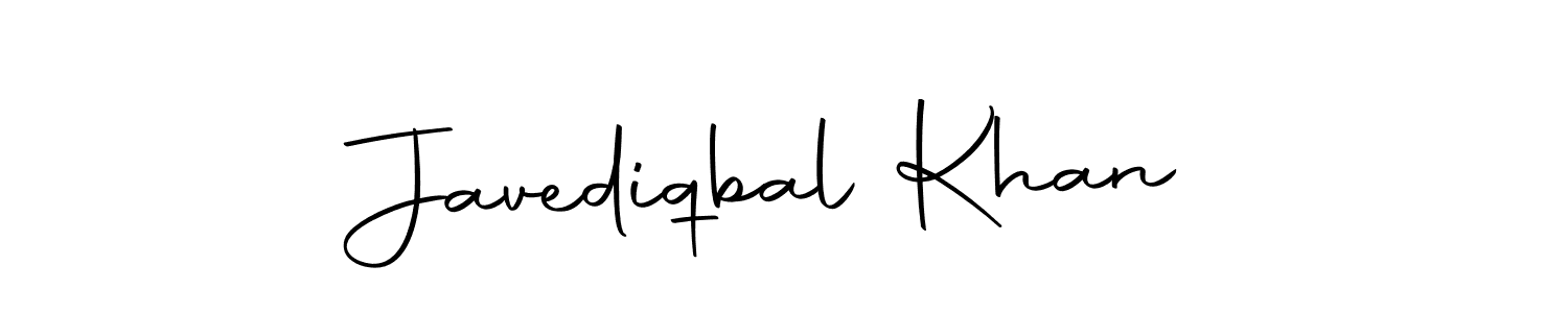 You should practise on your own different ways (Autography-DOLnW) to write your name (Javediqbal Khan) in signature. don't let someone else do it for you. Javediqbal Khan signature style 10 images and pictures png