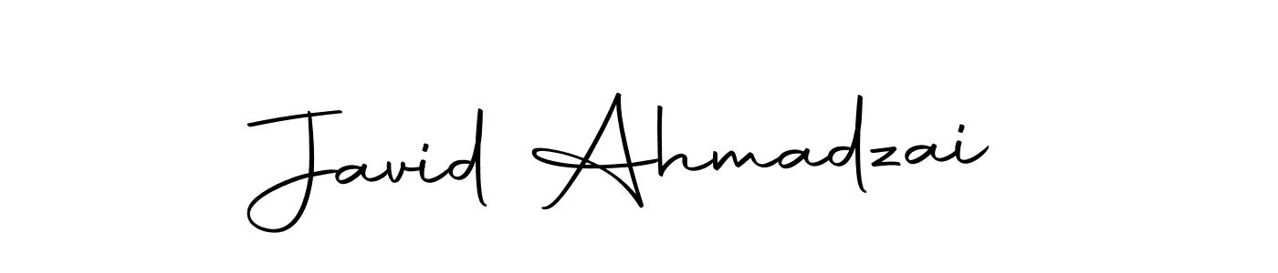 Design your own signature with our free online signature maker. With this signature software, you can create a handwritten (Autography-DOLnW) signature for name Javid Ahmadzai. Javid Ahmadzai signature style 10 images and pictures png