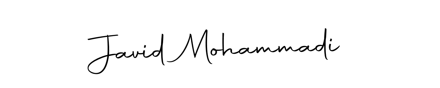 You should practise on your own different ways (Autography-DOLnW) to write your name (Javid Mohammadi) in signature. don't let someone else do it for you. Javid Mohammadi signature style 10 images and pictures png