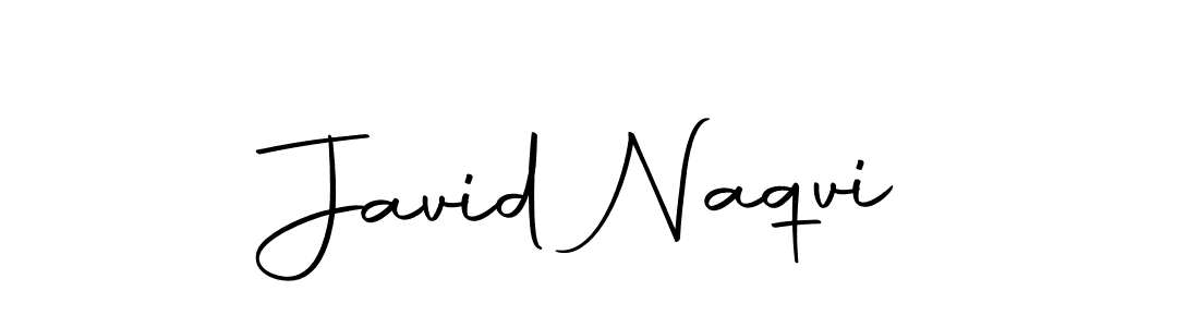 Use a signature maker to create a handwritten signature online. With this signature software, you can design (Autography-DOLnW) your own signature for name Javid Naqvi. Javid Naqvi signature style 10 images and pictures png