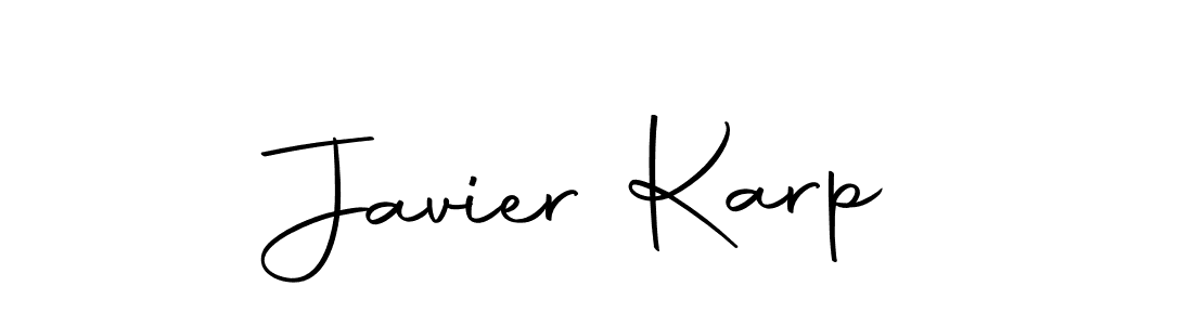 Also we have Javier Karp name is the best signature style. Create professional handwritten signature collection using Autography-DOLnW autograph style. Javier Karp signature style 10 images and pictures png