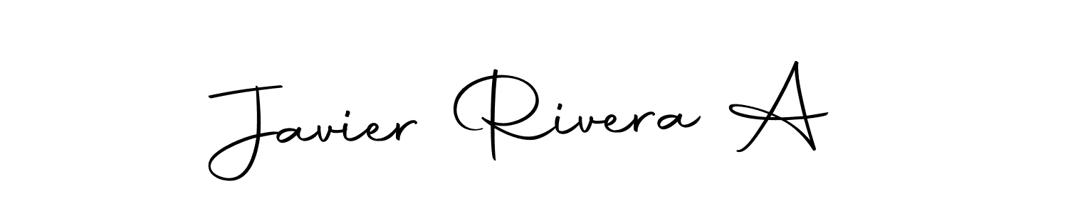 Here are the top 10 professional signature styles for the name Javier Rivera A. These are the best autograph styles you can use for your name. Javier Rivera A signature style 10 images and pictures png