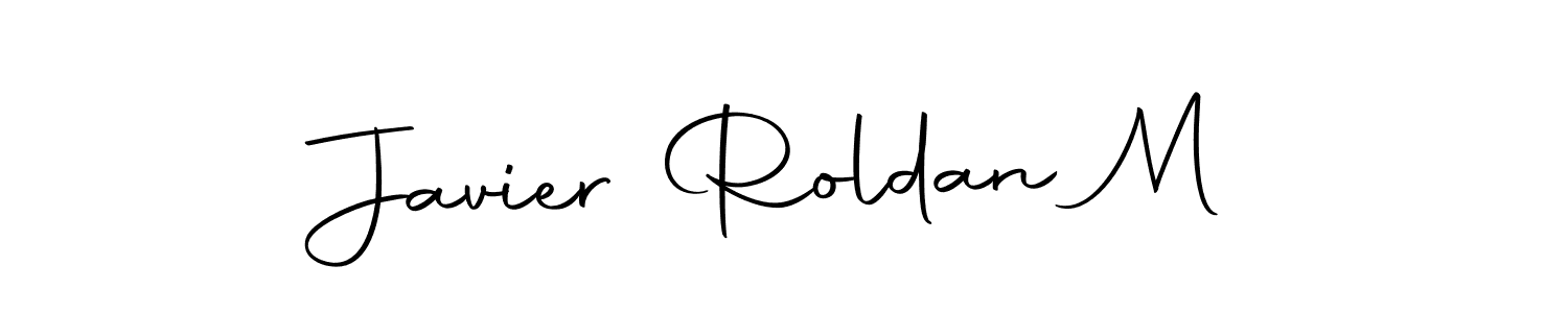 Once you've used our free online signature maker to create your best signature Autography-DOLnW style, it's time to enjoy all of the benefits that Javier Roldan M name signing documents. Javier Roldan M signature style 10 images and pictures png